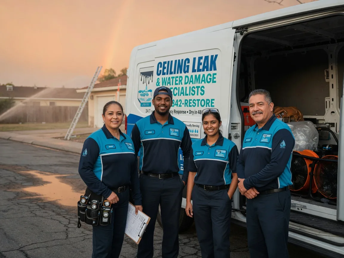 Ceiling Leak Cleanup company in Anson, ME