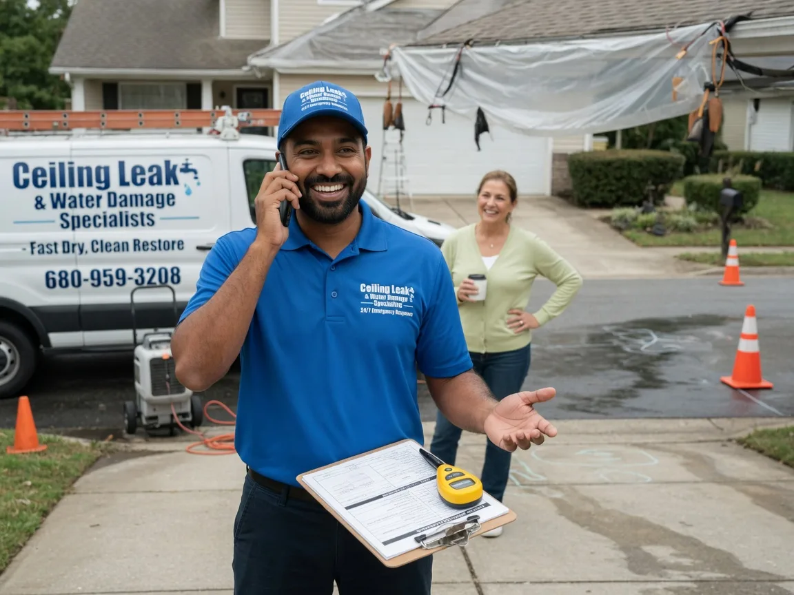 Ceiling Leak Cleanup Anson, ME FAQs